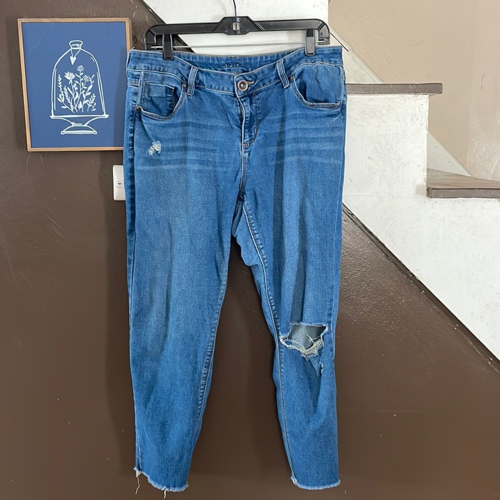 Natural Reflections Ankle Length Jeans
